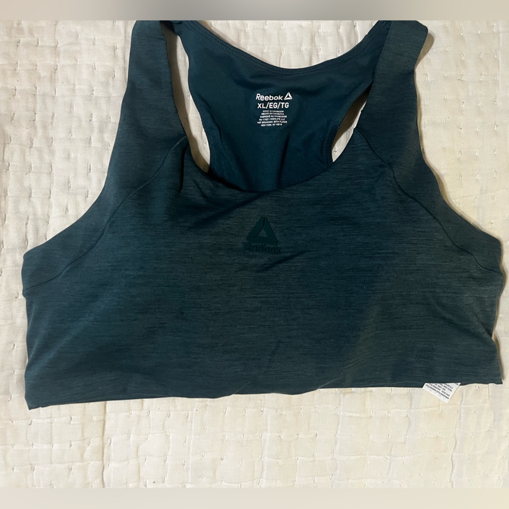Reebok Women's Dark Teal Sports Bra